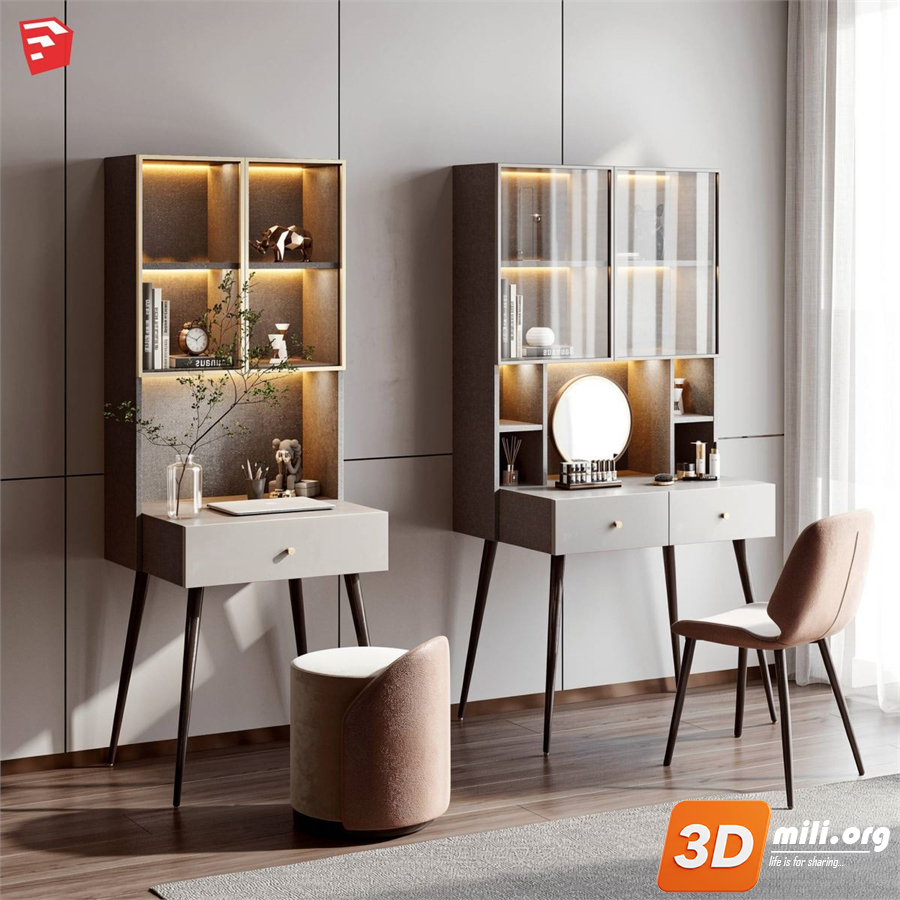 Dining Table Set Skp Files
